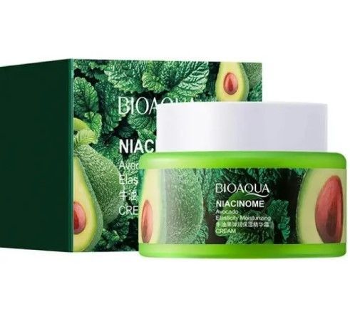 Поживний крем для обличчя з авокадо Bioaqua Niacinome Avocado Cream, 50 мл KOS26 фото