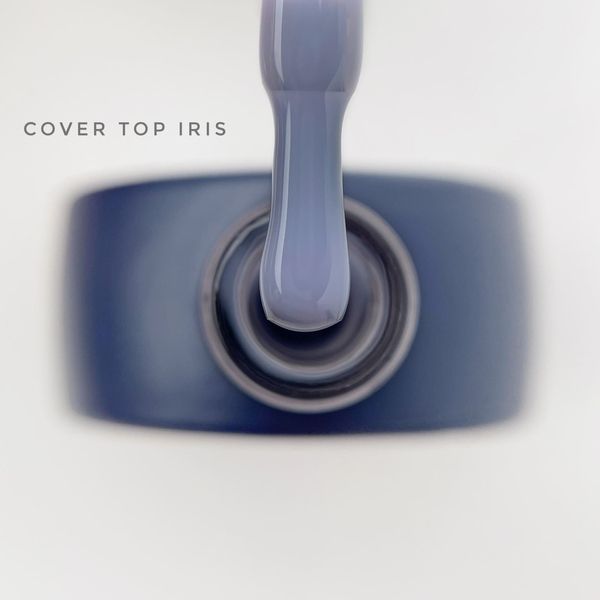 Топ без липкого шару TOUCH Cover Top Iris світло-ліловий, 13 мл TCT05 фото