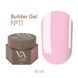 Гель для нарощування VALERI Builder Gel 11 яскраво-рожевий, 15 мл BGVA11 фото 1