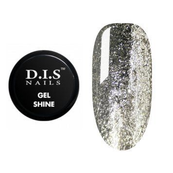 Декоративный гель D.I.S Nails Gel Shine 02 White Gold 5 мл GDISS02 фото