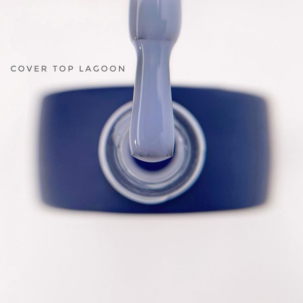 Топ без липкого шару TOUCH Cover Top Lagoon блакитний, 13 мл TCT06 фото