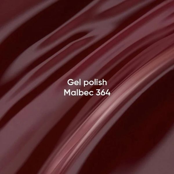 Гель-лак NAILS OF THE DAY Wine Collection Gel polish Malbec 364 глубокий темно-бордовый, 10 мл NDGP364 фото