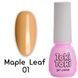 Гель-лак Toki-Toki Maple Leaf 01, бежевий, 5 мл