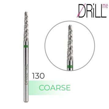 Фреза твердосплавна DRILL ME №130 Голка 2.3 мм, зелена насічка DRILLME130 фото
