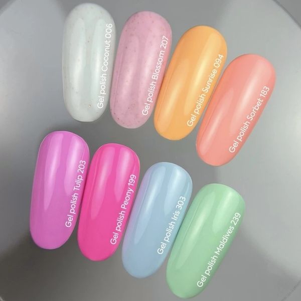 Гель-лак NAILS OF THE DAY Let&rsquo;s Special Maldives 239 мʼятно-зелений, 10 мл NDGP07 фото