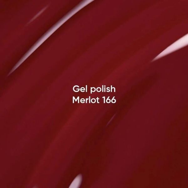 Гель-лак NAILS OF THE DAY Wine Collection Gel polish Merlot 166 вишнево-сливовый, 10 мл NDGP166 фото