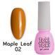Гель-лак Toki-Toki Maple Leaf 02, горчичный, 5 мл