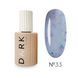 Камуфлююча база DARK PRO Base Potal 33 молочний з синьо-фіолетовими вкрапленнями фольги, 15 мл DPB3315 фото 1