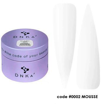 Гель Мус DNKa' Builder Gel Mousse 02 молочний, 30 мл DBGM02 фото