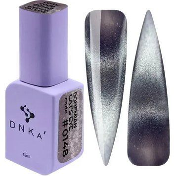 Гель-лак DNKa' Gel Polish Bohemian Cat Eye №148 фіолетовий з шимером, 12 мл DNKa148 фото