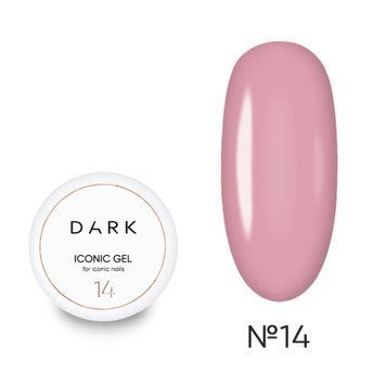 Гель для наращивания DARK Iconic Gel 14, 15 мл DICG1415 фото