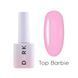 Камуфлюючий топ для нігтів DARK Barbie Top, рожевий, 10 мл DBarbieTop10 фото 1