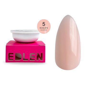 Змінний картридж (рефіл) Edlen Builder gel №5, нюд, 30 мл REFEDB0530 фото