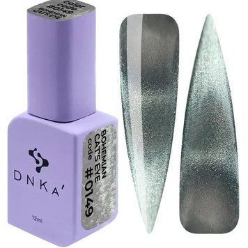 Гель-лак DNKa' Gel Polish Bohemian Cat Eye №149 сіро-блакитний з шимером, 12 мл DNKa149 фото
