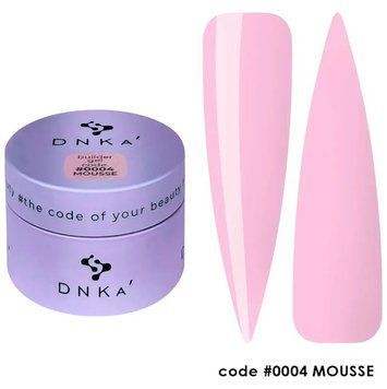 Гель Мус DNKa' Builder Gel Mousse 04 рожевий, 30 мл DBGM04 фото