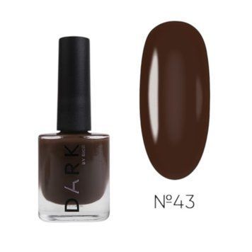 Краска-лак для стемпинга DARK Stamping Polish №43 коричневый STICKY, 10 мл DS4310 фото