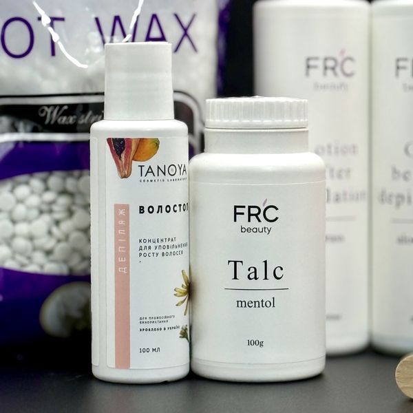 Набор для легкой депиляции Wax Pro 7в1: воскоплав, воск, лосьоны, тальк, шпатели DEPIL20 фото