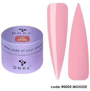 Гель Мус DNKa' Builder Gel Mousse 05 персиково-рожевий, 30 мл DBGM05 фото