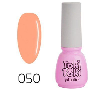 Гель-лак Toki Toki 050, 5 мл, лососевий TT050 фото