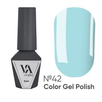 Гель-лак Valeri Color No42 нежный голубой, 6 мл GVA42 фото