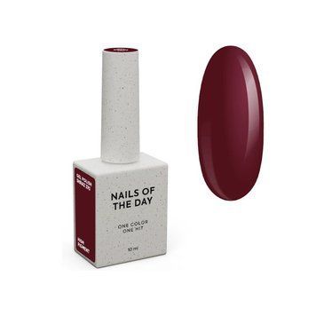 Гель-лак NAILS OF THE DAY Wine Collection Gel polish Shiraz 370 бордово-фіолетовий, 10 мл NDGP370 фото