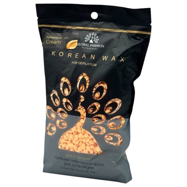 Віск для депіляції в гранулах GLOBAL FASHION Korean Wax в асортименті, 500 г GFKW500 фото