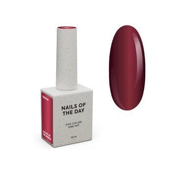 Гель-лак NAILS OF THE DAY Color of the month October 2026 Terroir глибокий винний вітражний, 10 мл NOTDTERROIR фото