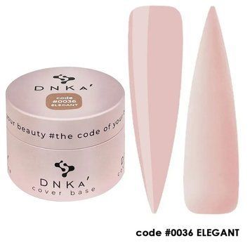 Камуфлююча база DNKa Cover Base 0036 Elegant, 30 мл KBD3036 фото