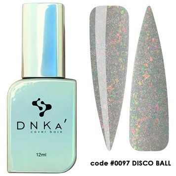 Камуфлююча база DNKa Cover Base 0097, 12 мл Disco Ball KBD0097 фото