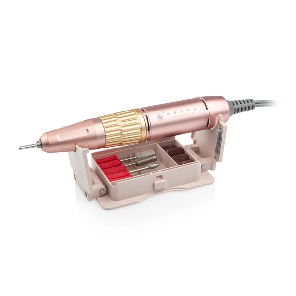 Фрезер BUCOS Nail Drill X3 PRO 35000 об/мин, 65 Вт, Powdery F27 фото
