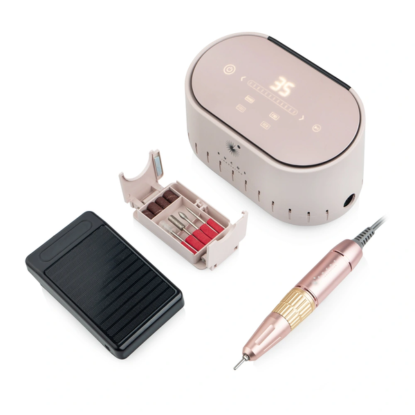 Фрезер BUCOS Nail Drill X3 PRO 35000 об/мин, 65 Вт, Powdery F27 фото