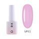 Гель-лак Dark Gel Polish №93 лавандово-рожевий, 6 мл DGP9306 фото 1