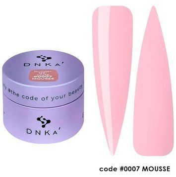 Гель Мус DNKa' Builder Gel Mousse 07 ніжно-рожевий, 30 мл DBGM07 фото