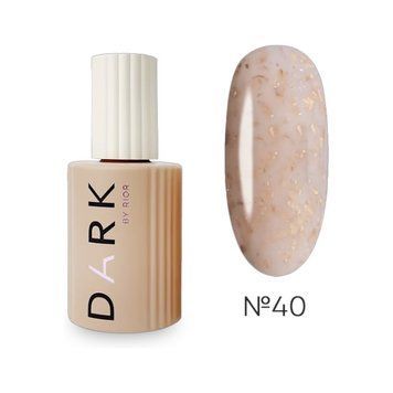 Камуфлююча база DARK PRO Base Potal 40 персиковий з золотими вкрапленнями фольги, 15 мл DPB4015 фото