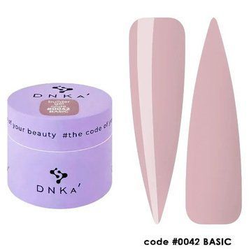 Гель DNKa' Builder Gel Basic 0042, коричневий 30 мл PD0042B фото