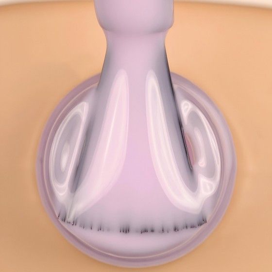 Камуфлюючий топ для нігтів DARK Lilac Top лілово-рожевий, 10 мл DLilacTop10 фото