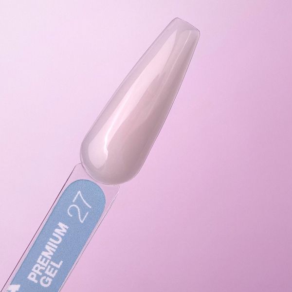 Гель для наращивания LUNAmoon Premium Gel 27 светло-розовый, 15 мл GPLUNA1527 фото