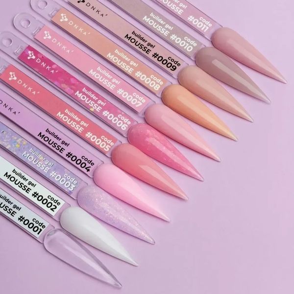 Гель Мус DNKa' Builder Gel Mousse 07 ніжно-рожевий, 30 мл DBGM07 фото