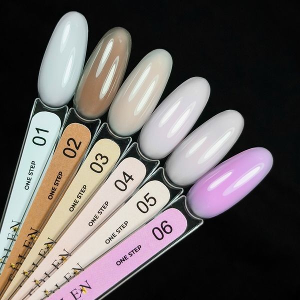 Однофазний гель-лак Edlen One step gel polish 05, персиковий, 9 мл EDOS05 фото