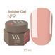Гель для наращивания VALERI Builder Gel 09 персиковый, 30 мл BGVA009 фото 1