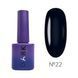Гель-лак Dark Gel Polish №22 холодний темно-синій, 6 мл DGP2206 фото 1