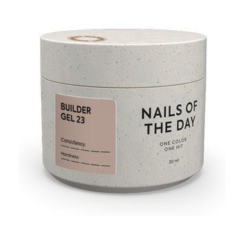 Гель для нарощування NAILS OF THE DAY Builder Gel 23 холодний нюдовий, 30 мл NDBG23 фото