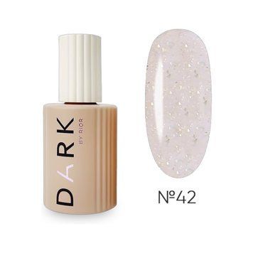 Камуфлююча база DARK PRO Base Potal 42 молочний з срібними вкрапленнями фольги, 15 мл DPB4215 фото
