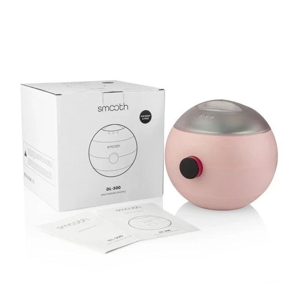 Воскоплав баночный Smooth DL-500, чаша 500 мл, 100 Вт, BLUSH PINK розовый DEPIL2 фото