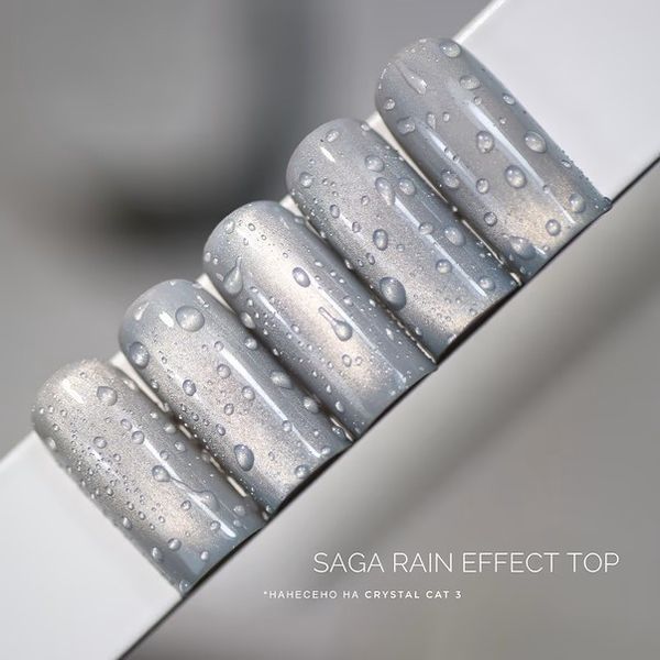 Топ с эффектом капель SAGA Professional Rain Effect Top, 10 мл TOPSRET10 фото