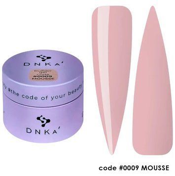 Гель Мус DNKa' Builder Gel Mousse 09 нюдовий, 30 мл DBGM09 фото