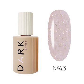 Камуфлююча база DARK PRO Base Potal 43 рожевий з срібними вкрапленнями фольги, 15 мл DPB4315 фото