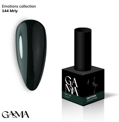 Гель-лак GA&MA Emotions collection (Колекція Емоції) 144 мрій, 10 мл GAMA144 фото