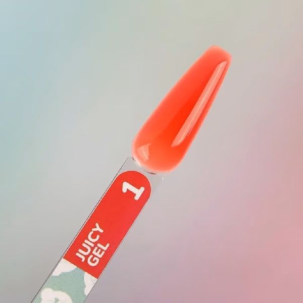 Гель для нарощування YOU ARE CUTE Juicy Gel 01 кораловий, 15 мл YACJG01 фото