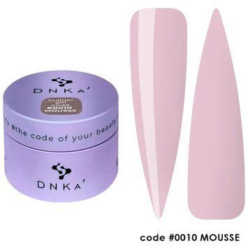 Гель Мус DNKa' Builder Gel Mousse 10 коричнево-нюдовий, 30 мл DBGM10 фото